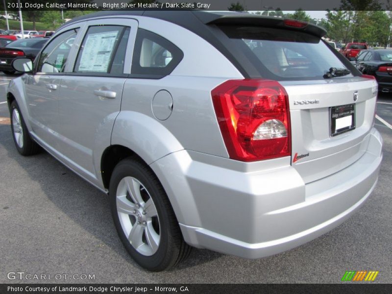 Bright Silver Metallic / Dark Slate Gray 2011 Dodge Caliber Mainstreet