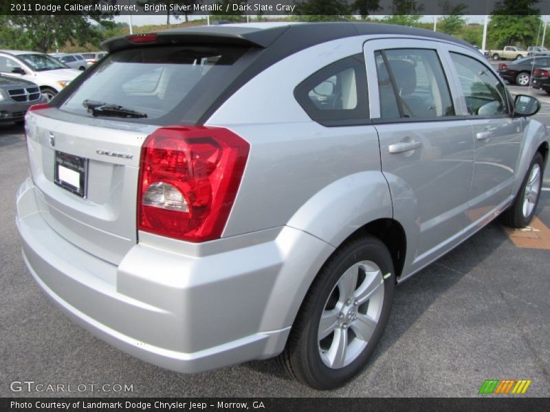 Bright Silver Metallic / Dark Slate Gray 2011 Dodge Caliber Mainstreet