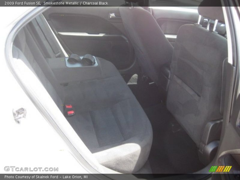 Smokestone Metallic / Charcoal Black 2009 Ford Fusion SE