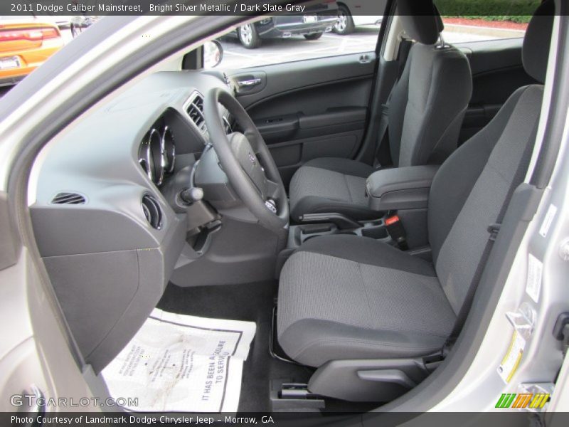 Bright Silver Metallic / Dark Slate Gray 2011 Dodge Caliber Mainstreet