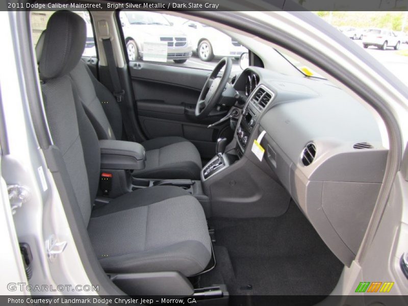 Bright Silver Metallic / Dark Slate Gray 2011 Dodge Caliber Mainstreet