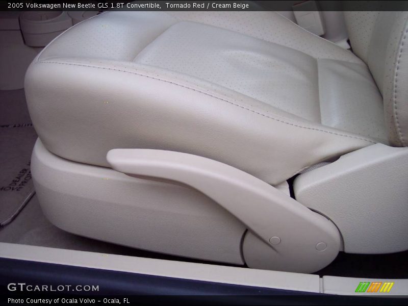 Tornado Red / Cream Beige 2005 Volkswagen New Beetle GLS 1.8T Convertible