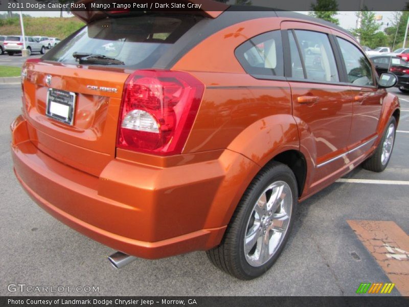 Mango Tango Pearl / Dark Slate Gray 2011 Dodge Caliber Rush