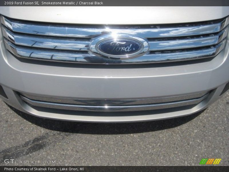Smokestone Metallic / Charcoal Black 2009 Ford Fusion SE