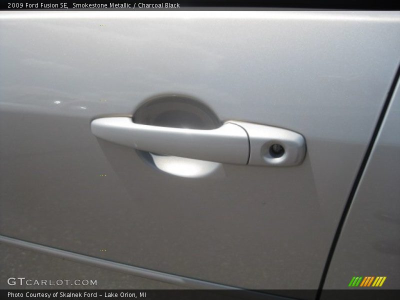 Smokestone Metallic / Charcoal Black 2009 Ford Fusion SE