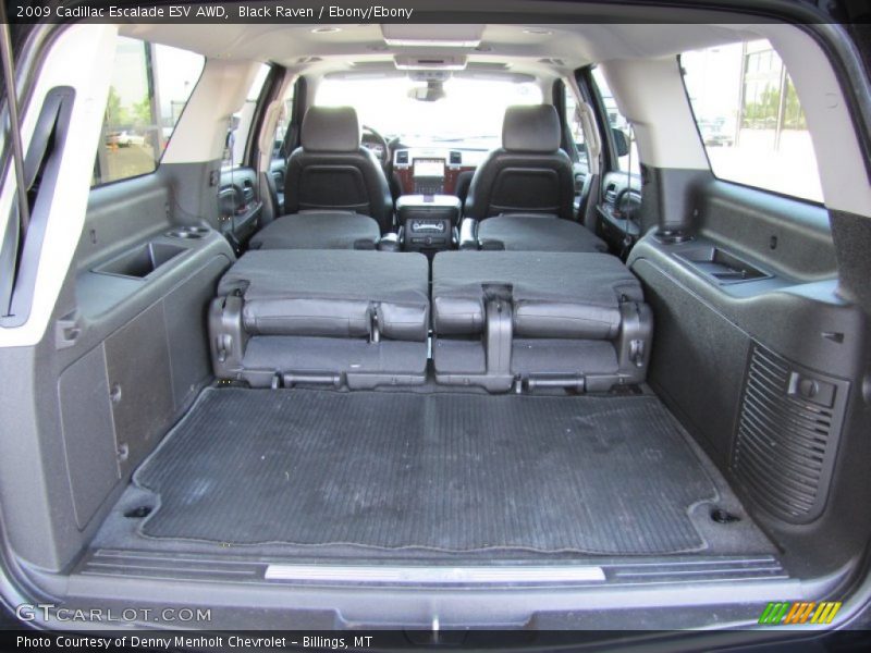 Black Raven / Ebony/Ebony 2009 Cadillac Escalade ESV AWD