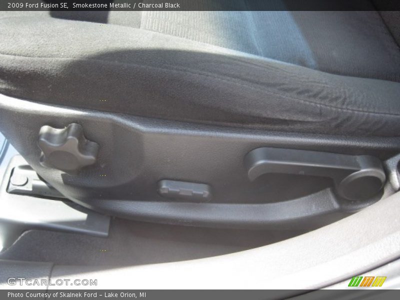 Smokestone Metallic / Charcoal Black 2009 Ford Fusion SE