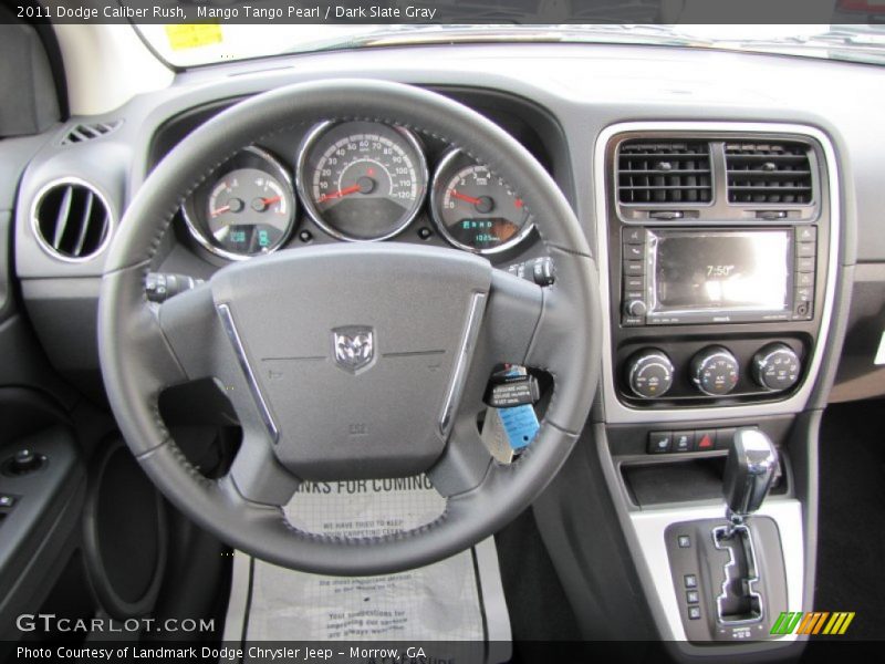 Dashboard of 2011 Caliber Rush