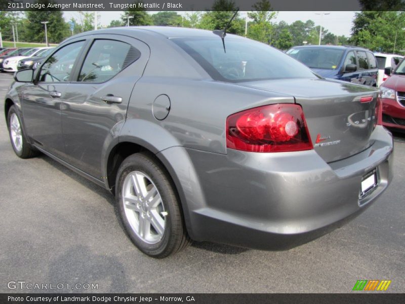Tungsten Metallic / Black 2011 Dodge Avenger Mainstreet