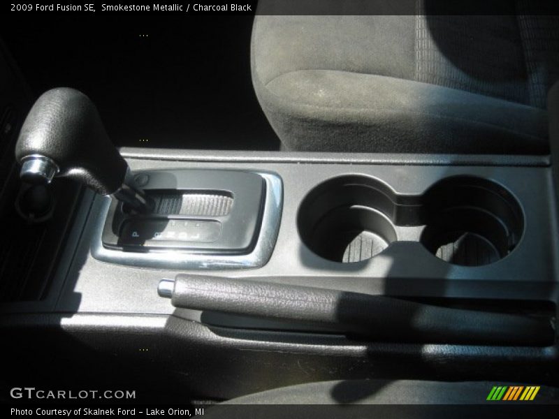 Smokestone Metallic / Charcoal Black 2009 Ford Fusion SE