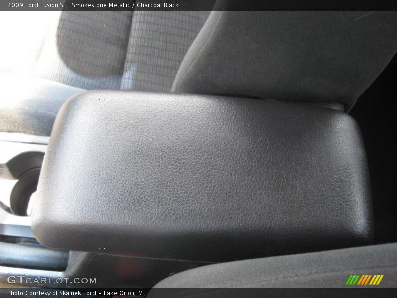 Smokestone Metallic / Charcoal Black 2009 Ford Fusion SE