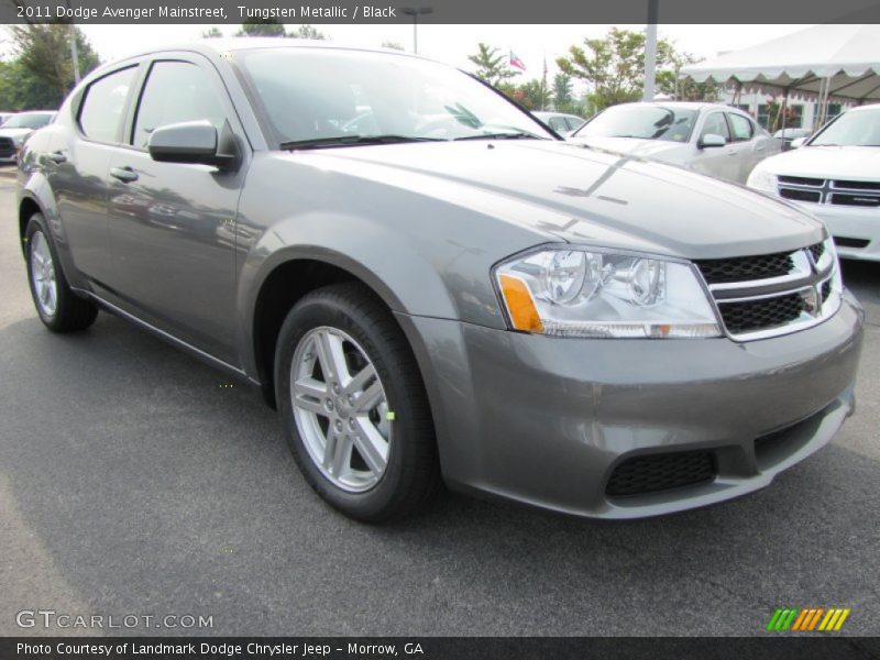 Tungsten Metallic / Black 2011 Dodge Avenger Mainstreet