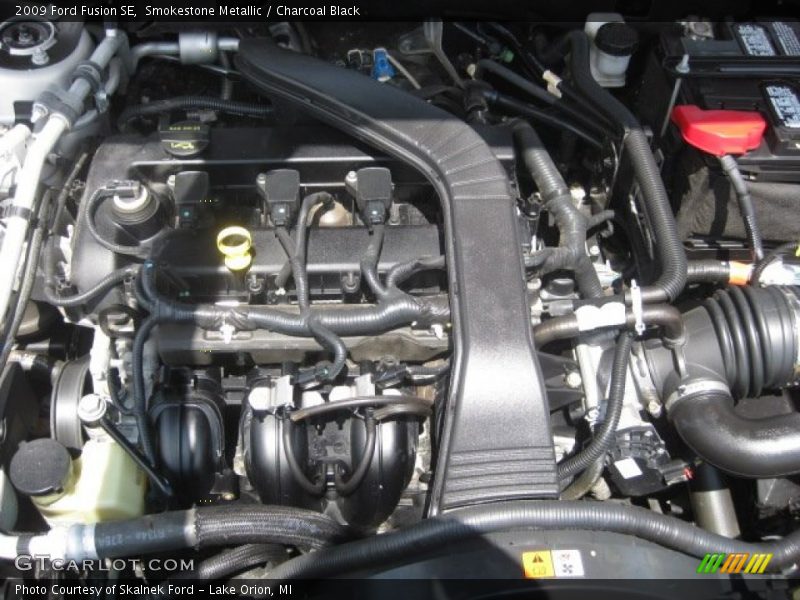 Smokestone Metallic / Charcoal Black 2009 Ford Fusion SE