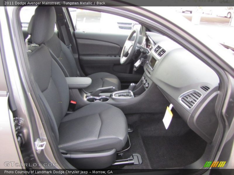 Tungsten Metallic / Black 2011 Dodge Avenger Mainstreet