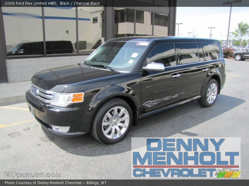 Black / Charcoal Black 2009 Ford Flex Limited AWD
