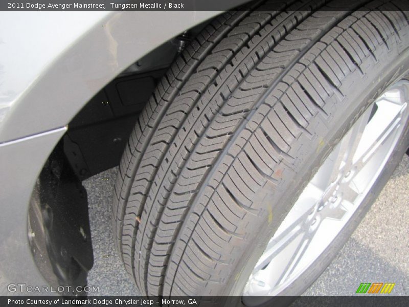 Tungsten Metallic / Black 2011 Dodge Avenger Mainstreet