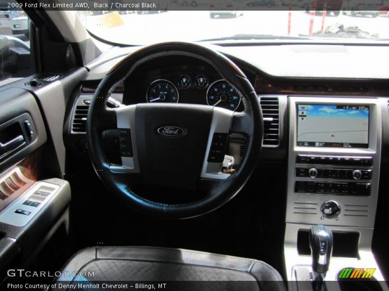 Black / Charcoal Black 2009 Ford Flex Limited AWD