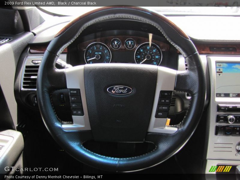 Black / Charcoal Black 2009 Ford Flex Limited AWD