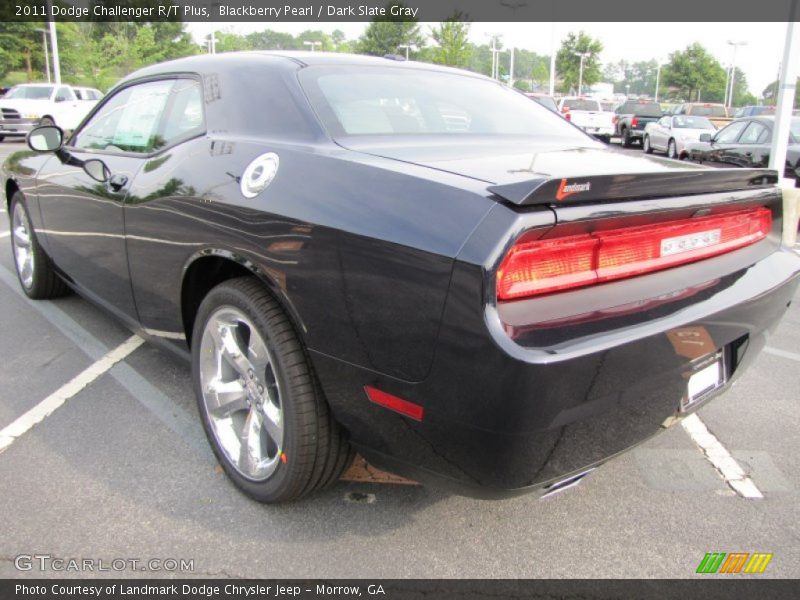 Blackberry Pearl / Dark Slate Gray 2011 Dodge Challenger R/T Plus
