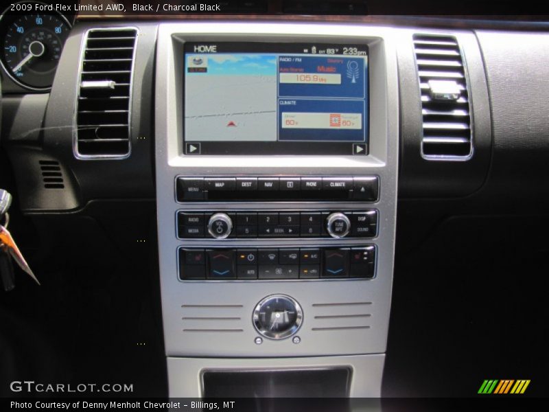 Black / Charcoal Black 2009 Ford Flex Limited AWD