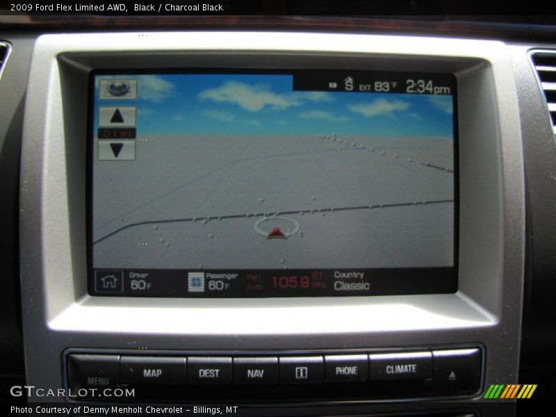 Black / Charcoal Black 2009 Ford Flex Limited AWD