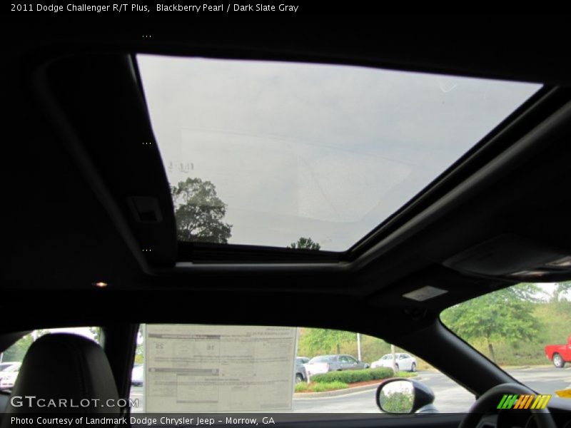 Blackberry Pearl / Dark Slate Gray 2011 Dodge Challenger R/T Plus