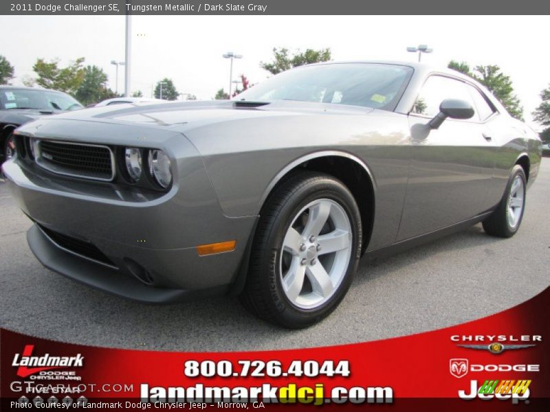 Tungsten Metallic / Dark Slate Gray 2011 Dodge Challenger SE