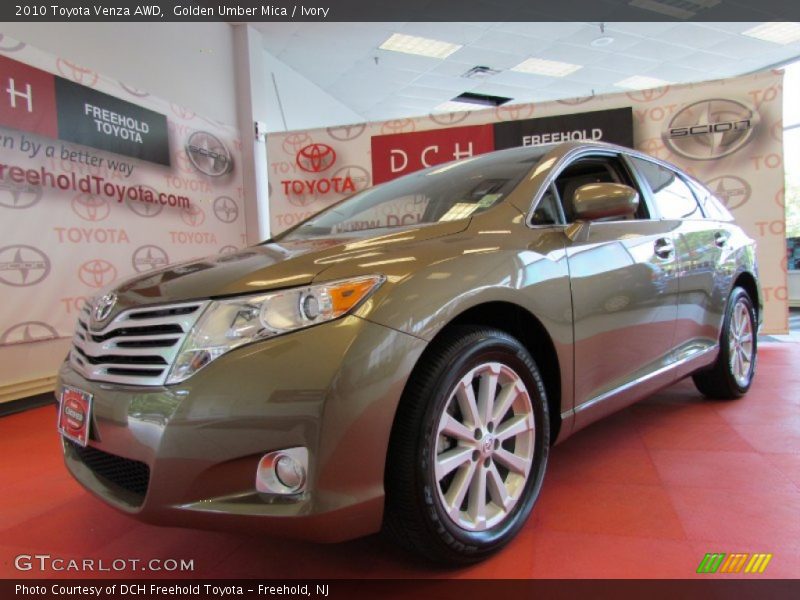 Golden Umber Mica / Ivory 2010 Toyota Venza AWD