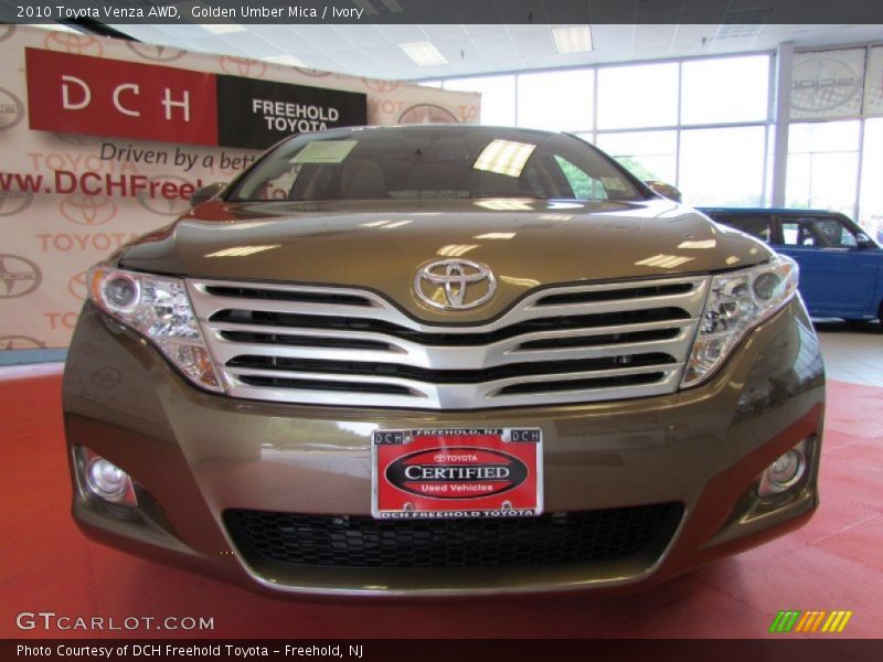 Golden Umber Mica / Ivory 2010 Toyota Venza AWD