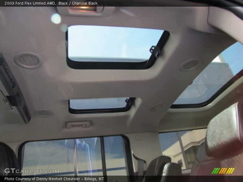 Black / Charcoal Black 2009 Ford Flex Limited AWD