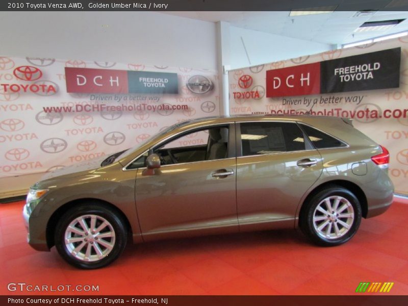 Golden Umber Mica / Ivory 2010 Toyota Venza AWD