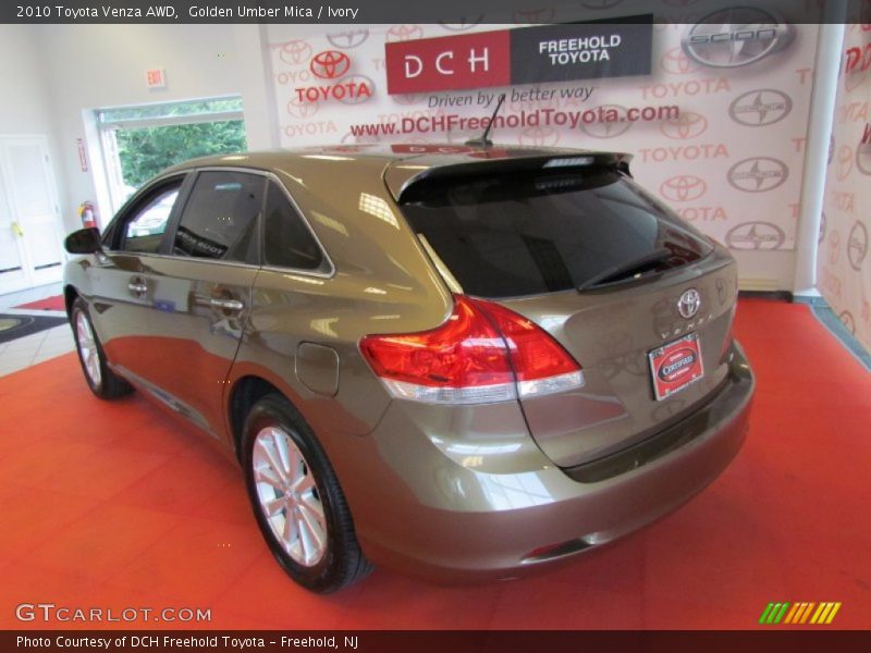 Golden Umber Mica / Ivory 2010 Toyota Venza AWD