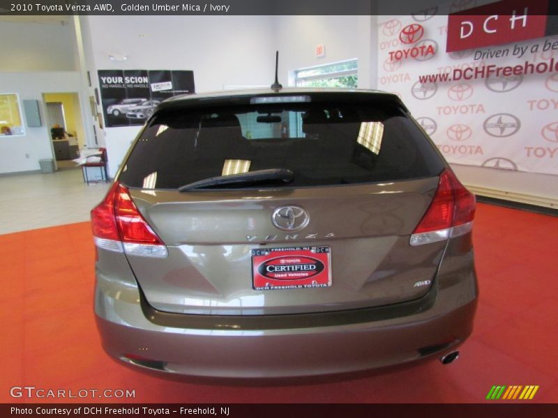 Golden Umber Mica / Ivory 2010 Toyota Venza AWD