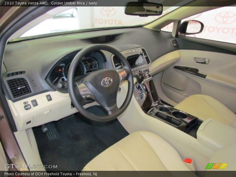 Golden Umber Mica / Ivory 2010 Toyota Venza AWD
