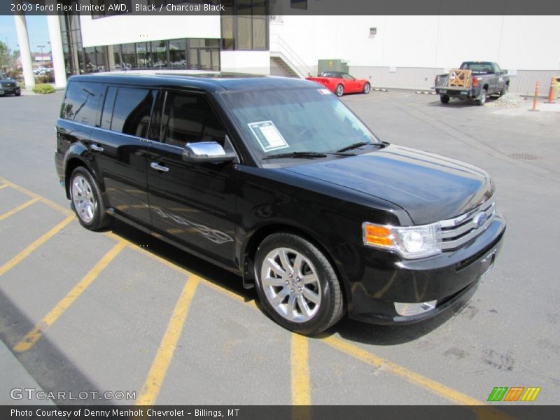 Black / Charcoal Black 2009 Ford Flex Limited AWD