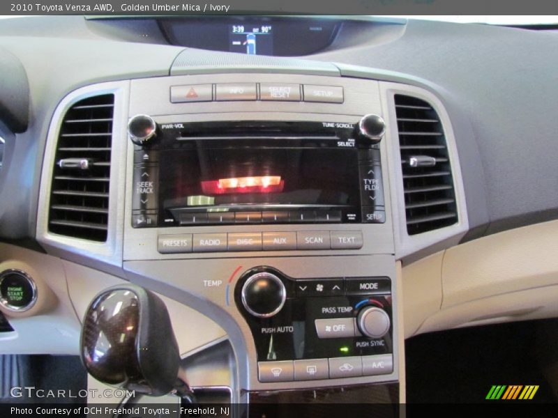 Golden Umber Mica / Ivory 2010 Toyota Venza AWD
