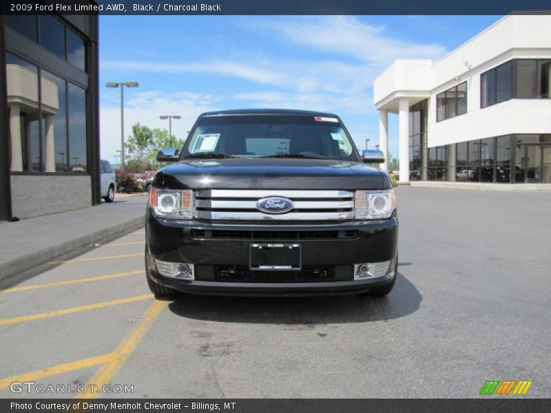 Black / Charcoal Black 2009 Ford Flex Limited AWD
