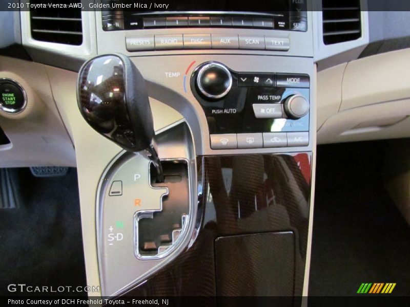 Golden Umber Mica / Ivory 2010 Toyota Venza AWD