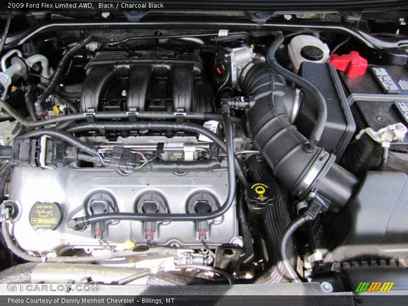 Black / Charcoal Black 2009 Ford Flex Limited AWD