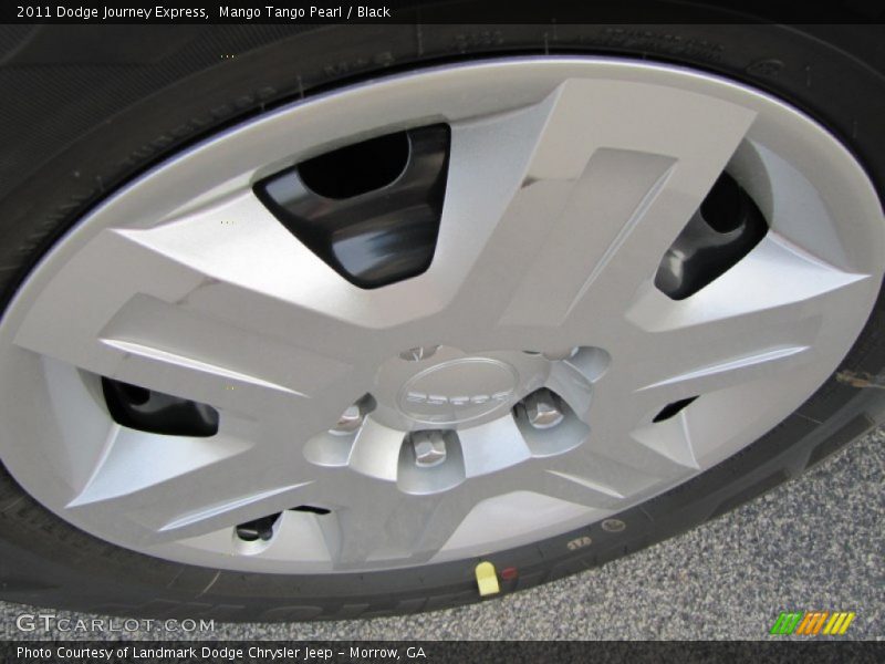 Mango Tango Pearl / Black 2011 Dodge Journey Express