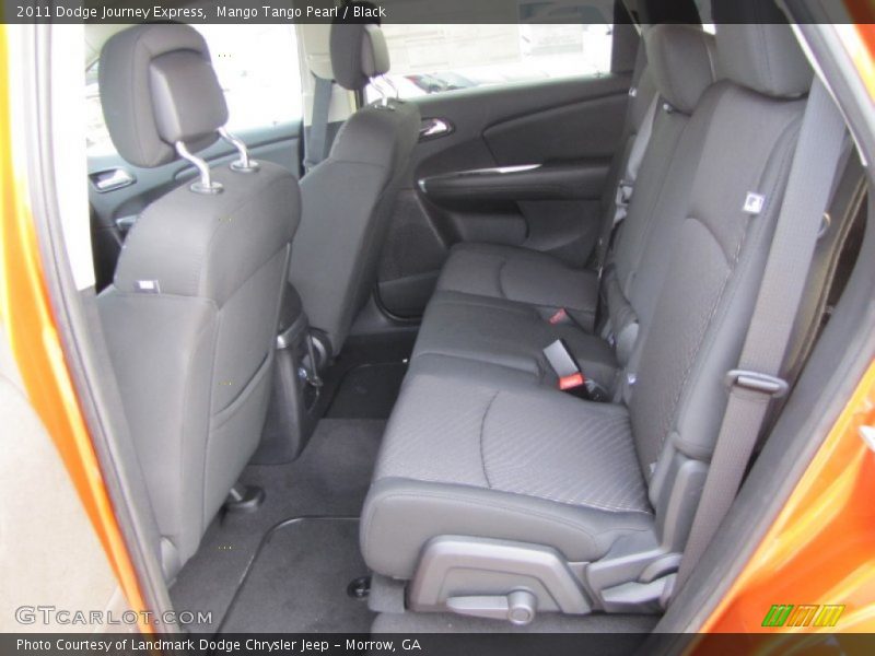 Mango Tango Pearl / Black 2011 Dodge Journey Express