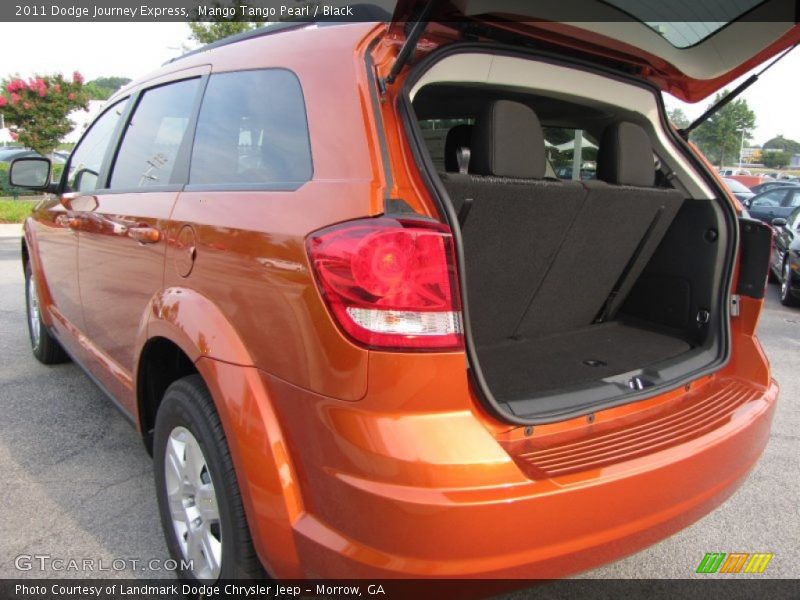 Mango Tango Pearl / Black 2011 Dodge Journey Express