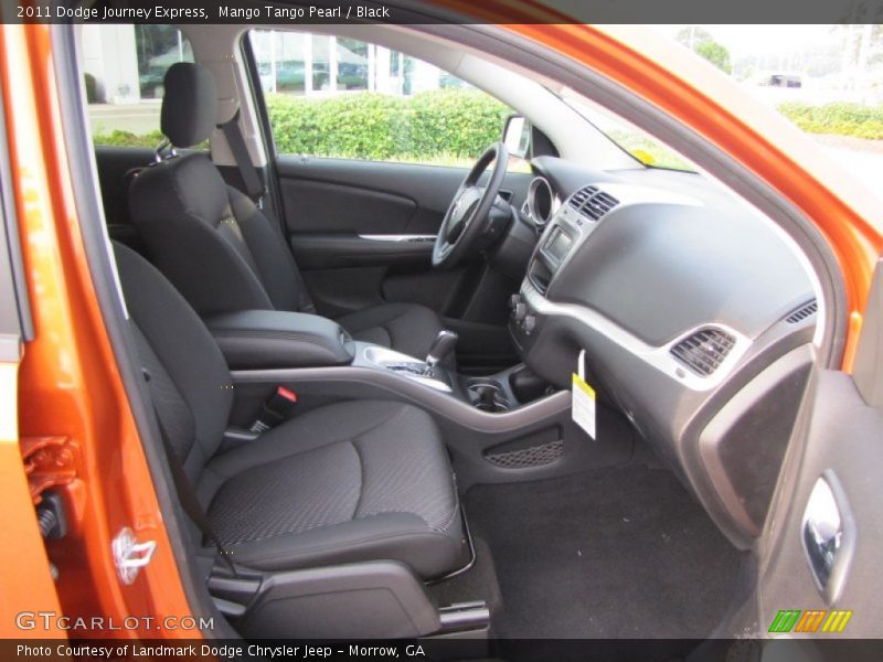 Mango Tango Pearl / Black 2011 Dodge Journey Express