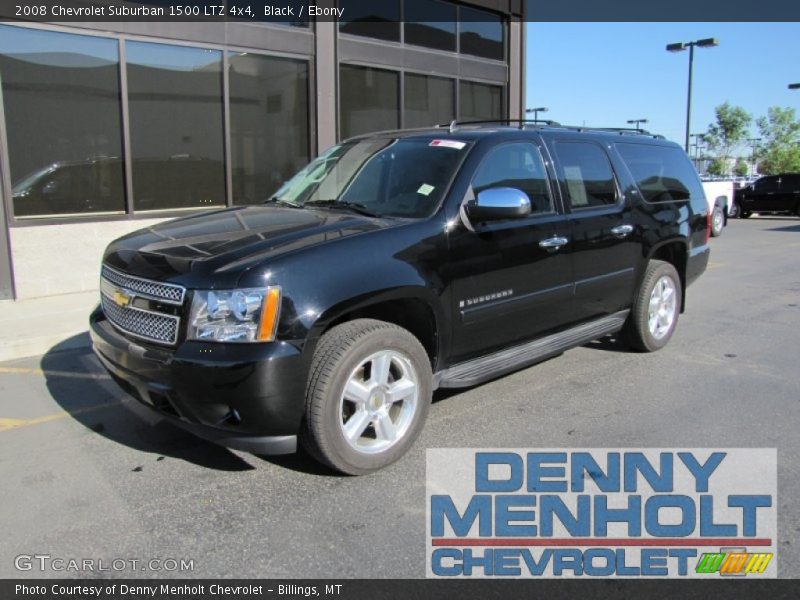 Black / Ebony 2008 Chevrolet Suburban 1500 LTZ 4x4