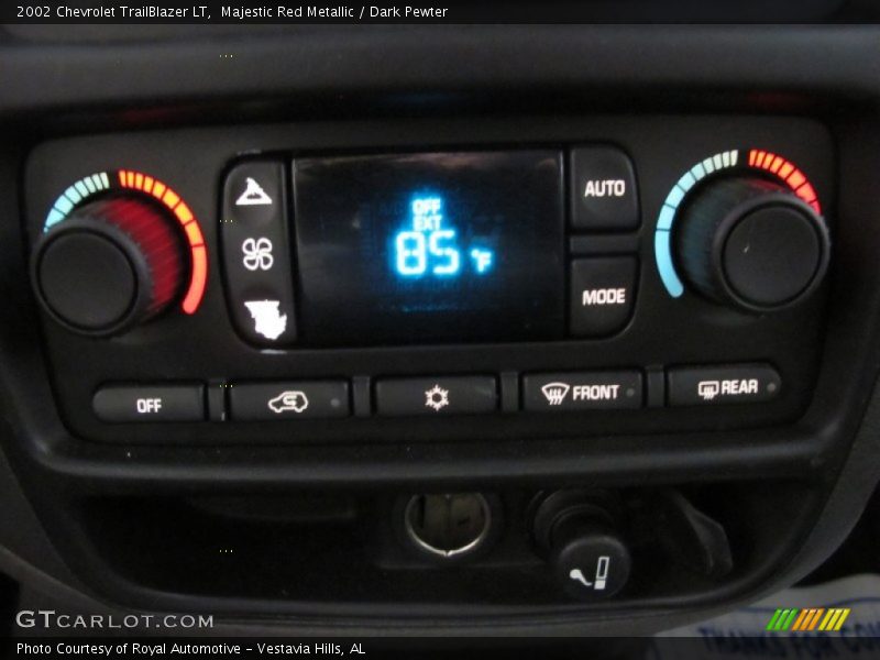 Majestic Red Metallic / Dark Pewter 2002 Chevrolet TrailBlazer LT