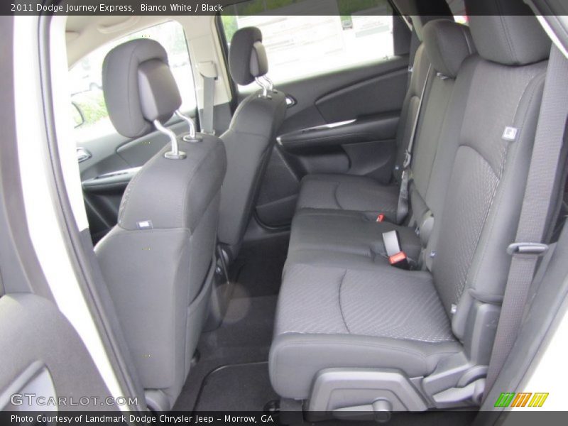 Bianco White / Black 2011 Dodge Journey Express