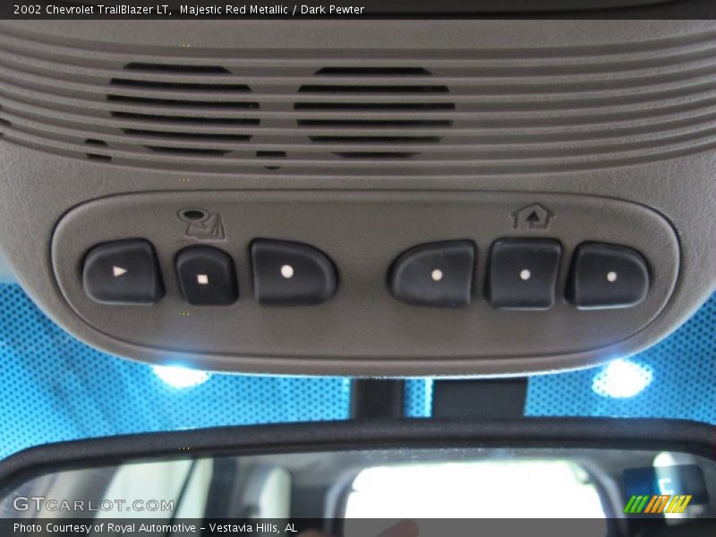 Majestic Red Metallic / Dark Pewter 2002 Chevrolet TrailBlazer LT