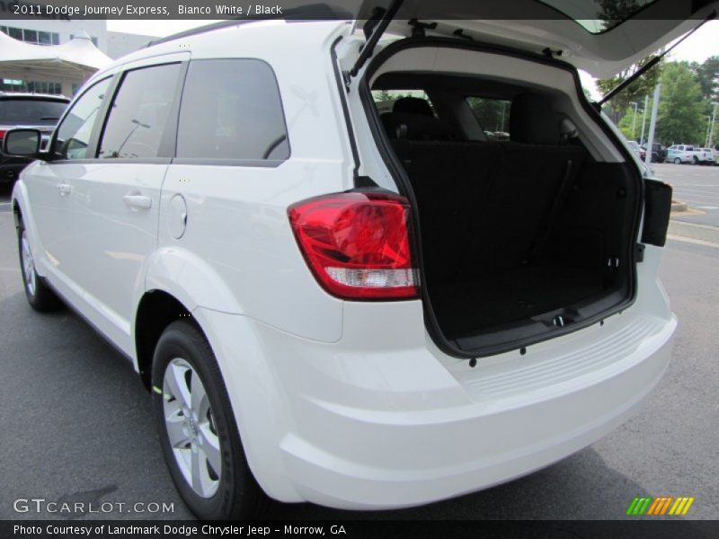 Bianco White / Black 2011 Dodge Journey Express