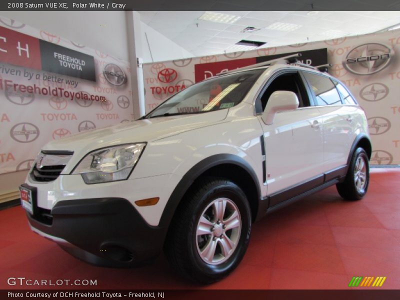Polar White / Gray 2008 Saturn VUE XE