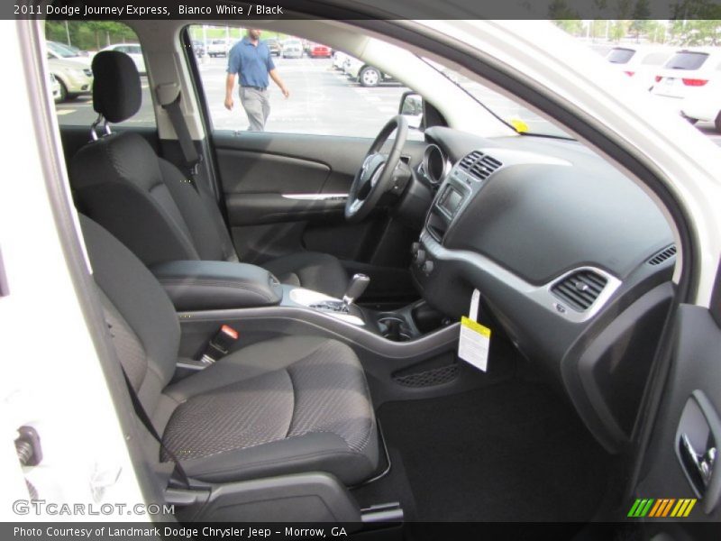 Bianco White / Black 2011 Dodge Journey Express